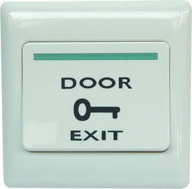 门禁出门开关常开常闭塑料开门按钮86盒带月光复位开关
